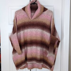 LOFT poncho sweater